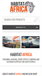 Mobile Screenshot of habitatafrica.co.za